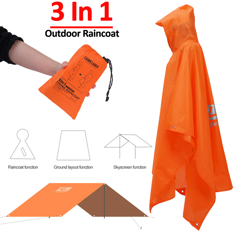 Fishing Rain Suit - 3 In 1 야외 비옷 후드