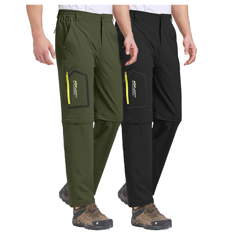 Fishing Pants Waterproof - 남성용 낚시 하이킹 트레킹 방수 변환