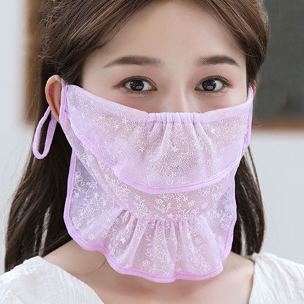 Fishing Mask Sun Protection - 여성용 랩 커버 스카프, 야외 낚시