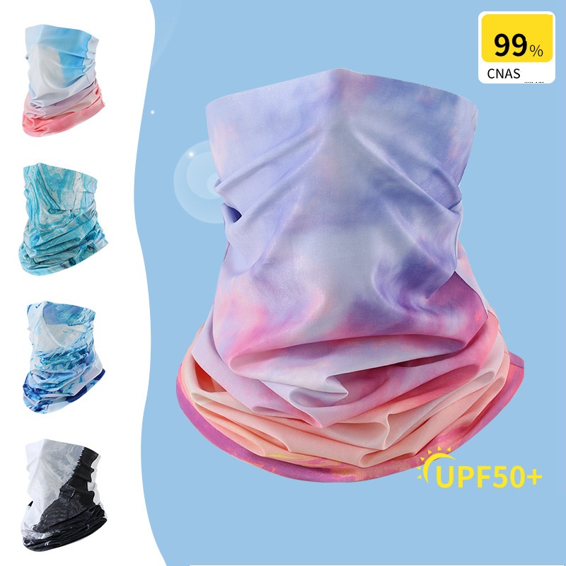 Fishing Mask Sun Protection - 패션 컬러 원활한 사이클링 두건의 목