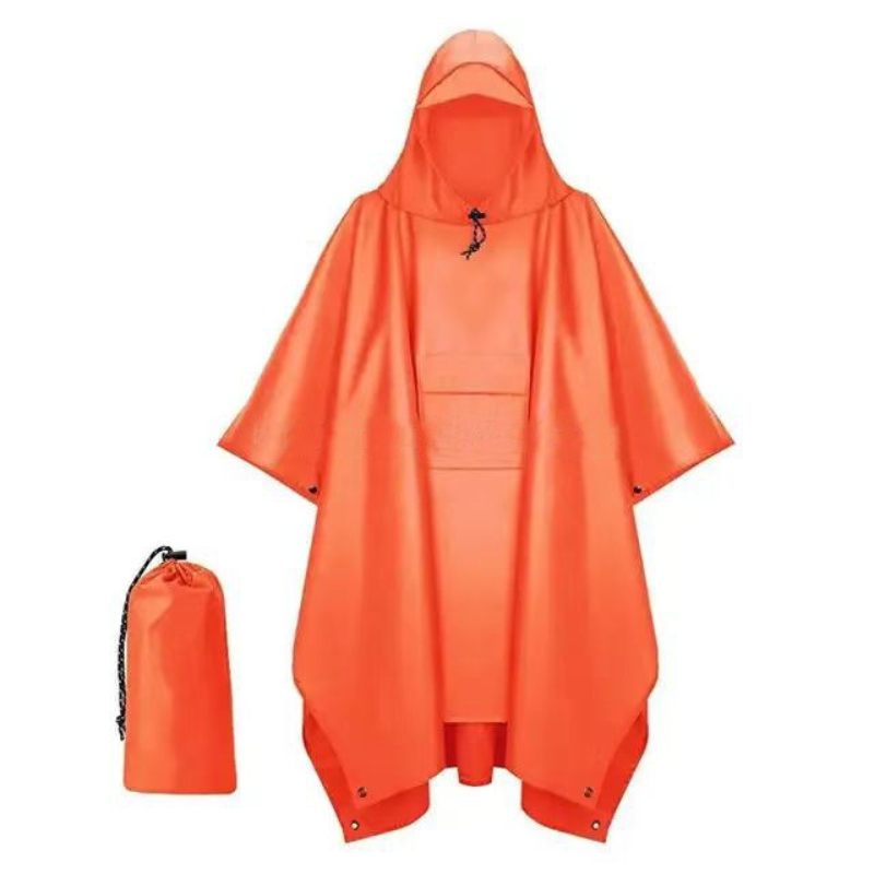 야외 3 In 1 군사 비옷 후드 슬리브 방수 비 판초 - Fishing Rain Suit 리뷰 및 가격