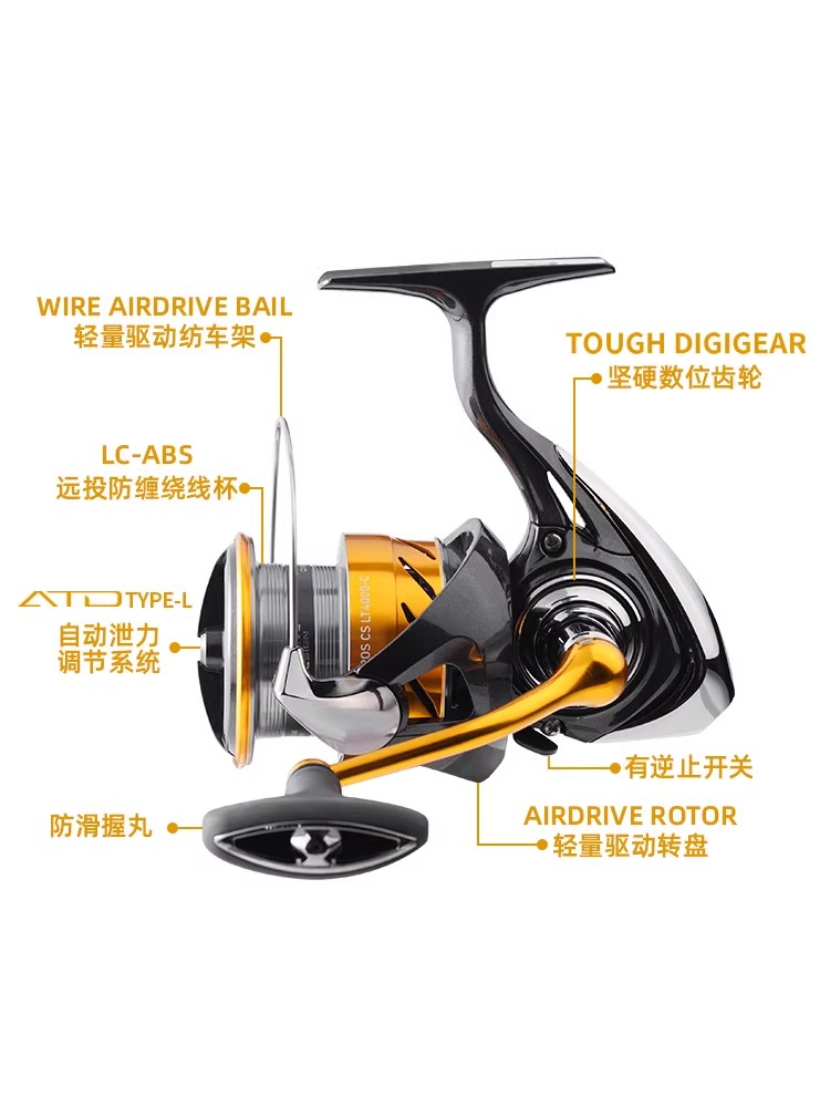 DAIWA REVROS CS LT 스피닝 낚시 릴, 베 - Kastking Reel Zephyr 리뷰 및 가격
