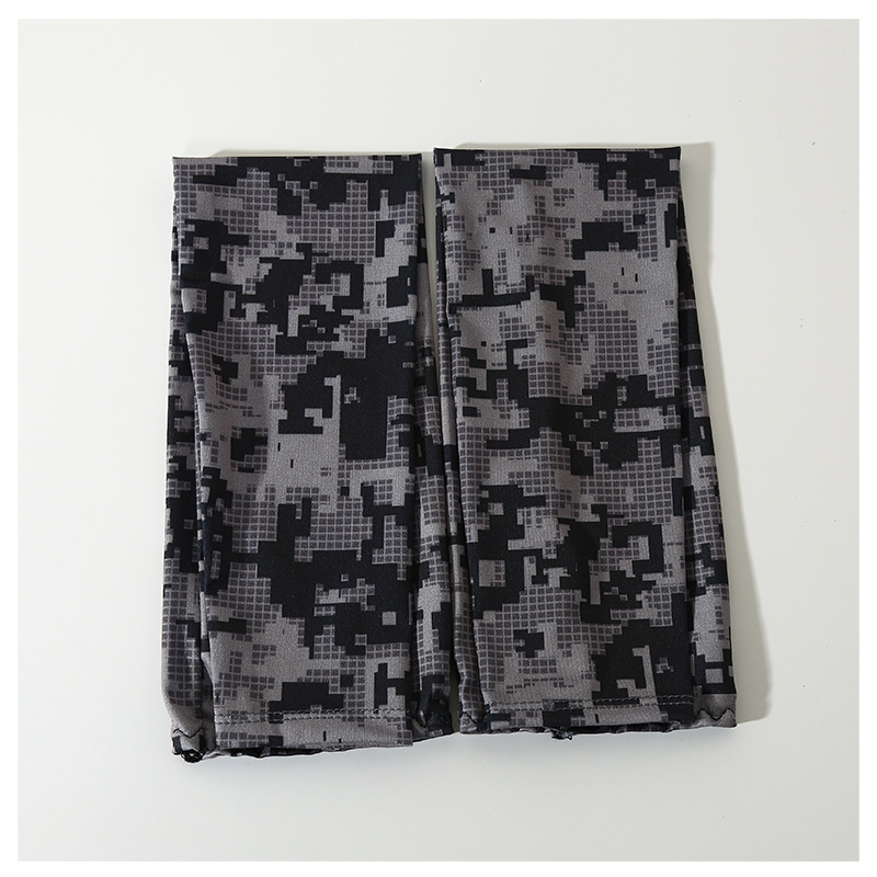 Uv 태양 팔 슬리브 남자 여름 위장 얼음 실크 긴 소 - Fishing Gloves 리뷰 및 가격