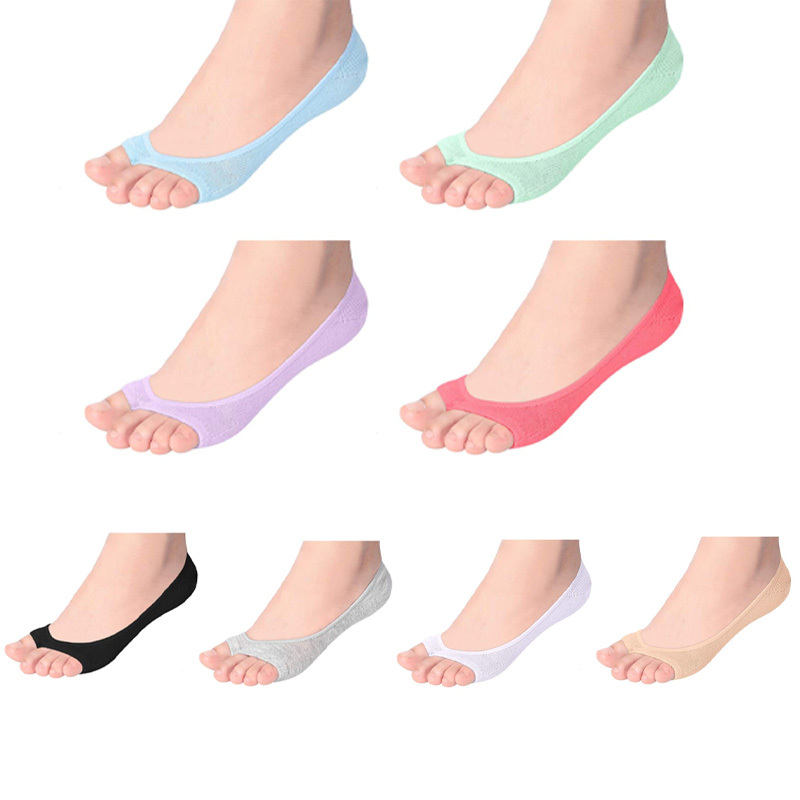우아한 여성용 여름용 오픈토 투토 양말, 통기성 좋은  - Fishing Socks 리뷰 및 가격