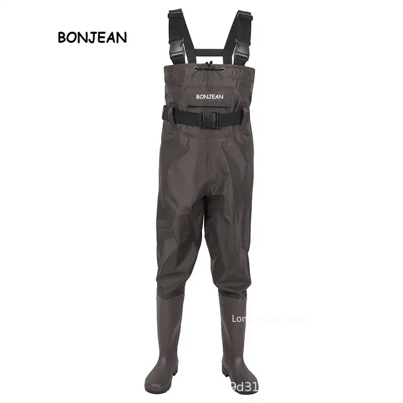 낚시 Waders 바지 부츠와 작업복 기어 세트 정장  - Fishing Pants Waterproof 리뷰 및 가격