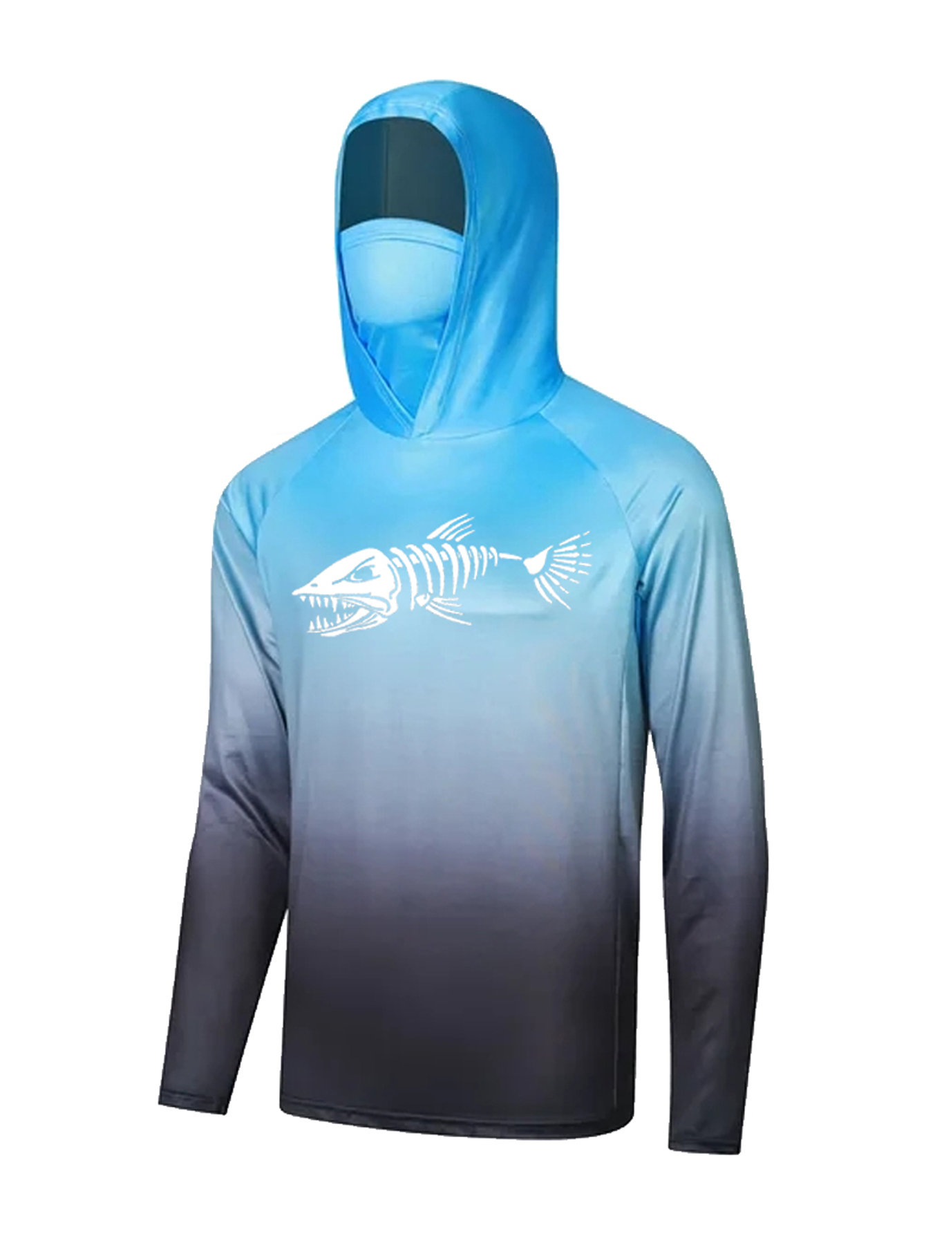 UPF 50+ 후드 낚시복 남성용 얼굴 가리개 후디 자 - Fishing Mask Sun Protection 리뷰 및 가격