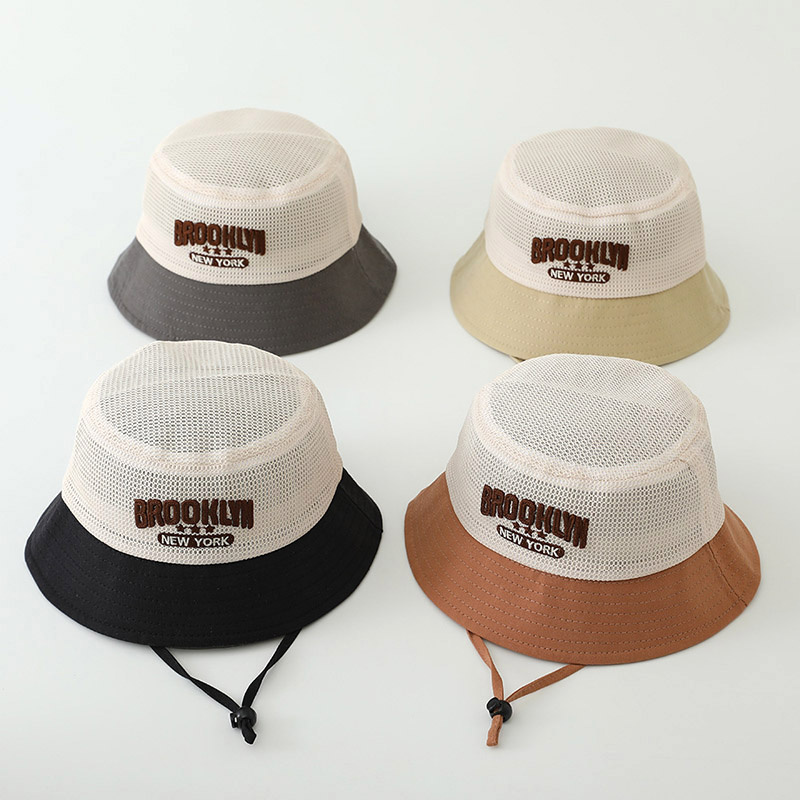 자수 레터링 아기 햇빛 가리개 모자 여름 메쉬 통기성  - Fishing Hat 리뷰 및 가격