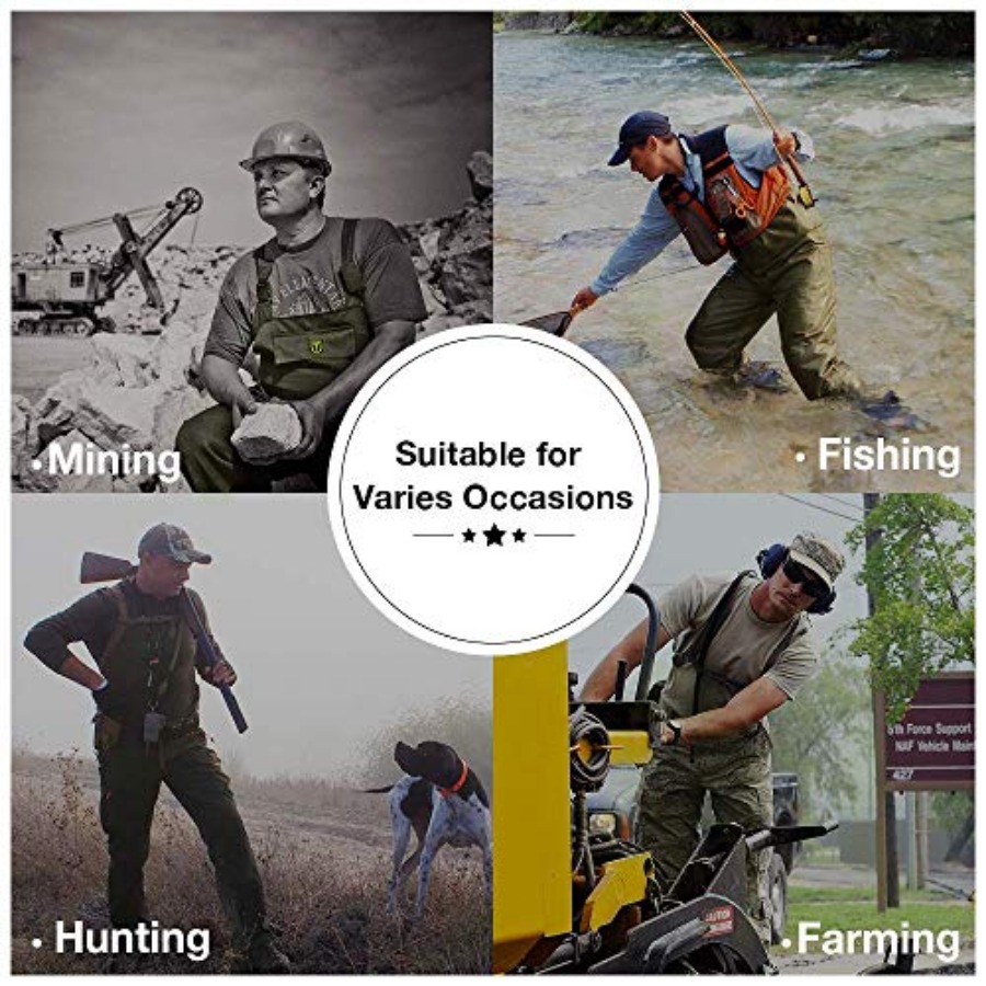 부트풋 체스트 웨이더, 2겹 나일론/PVC 방수 낚시/ - Fishing Boots 리뷰 및 가격