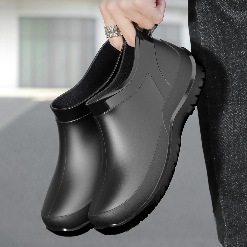 레인부츠 남성용 방수 신발 두꺼운 워터 부츠 야외 미끄 - Fishing Boots 리뷰 및 가격